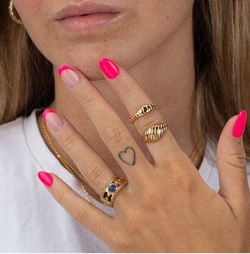 Small Croissant Ring